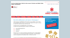 Desktop Screenshot of med-harms.de